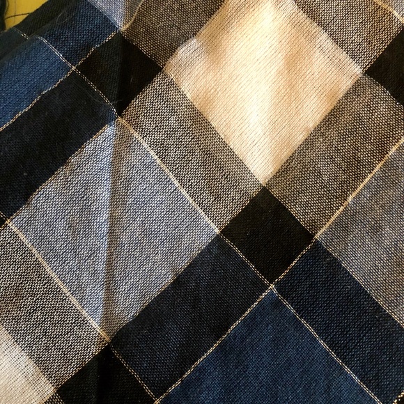 Plaid Dragon Embroidered Scarf - Picture 2 of 4